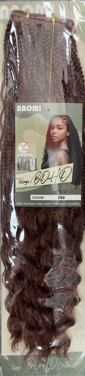 Naomi Tissage Boho Tresse 22" Color # 350