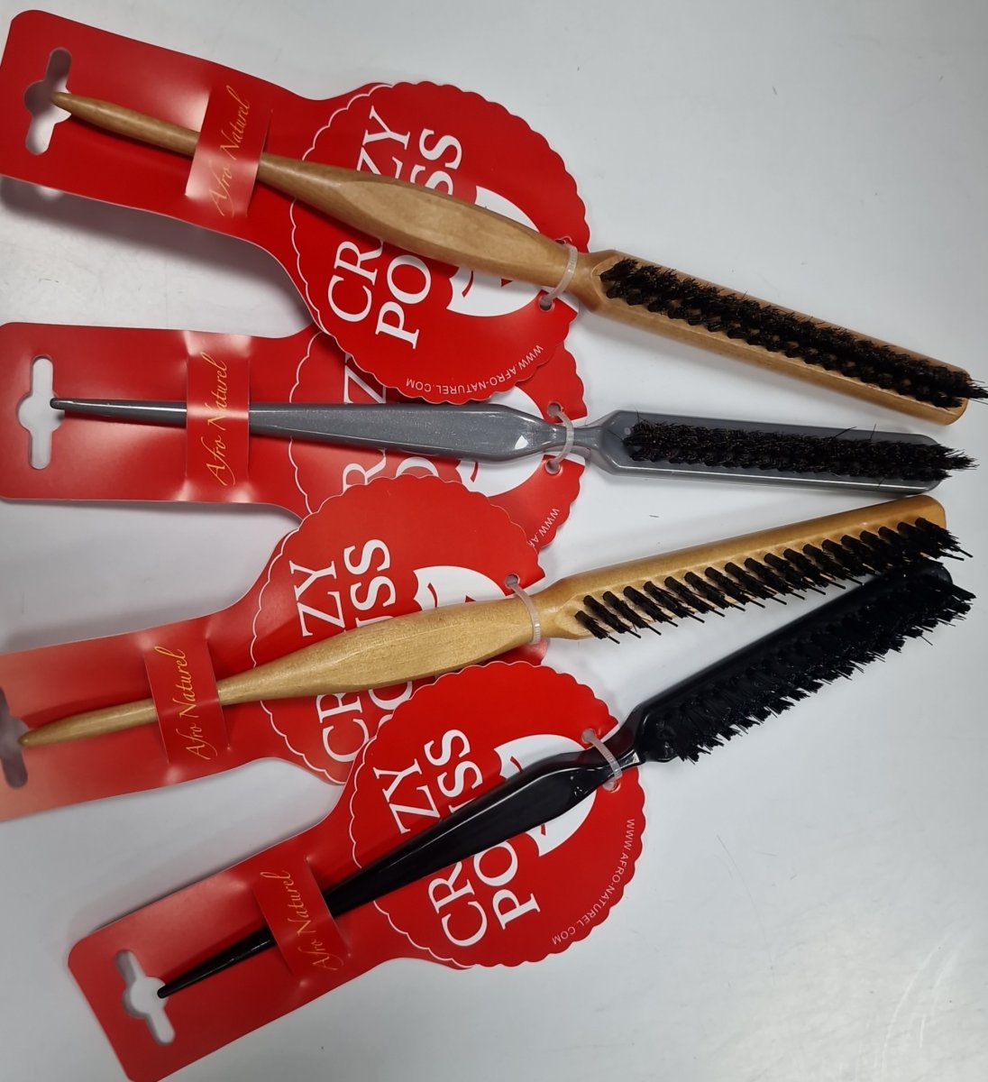Crazy Pouss Brosse Baby Hair En Bois # Multicolor