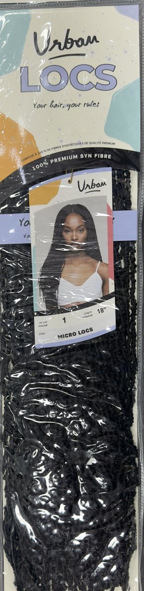 Urban Micro Locks 18" Color # 1