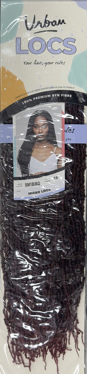Urban Micro Locks 18" Color # Sm1b/bg
